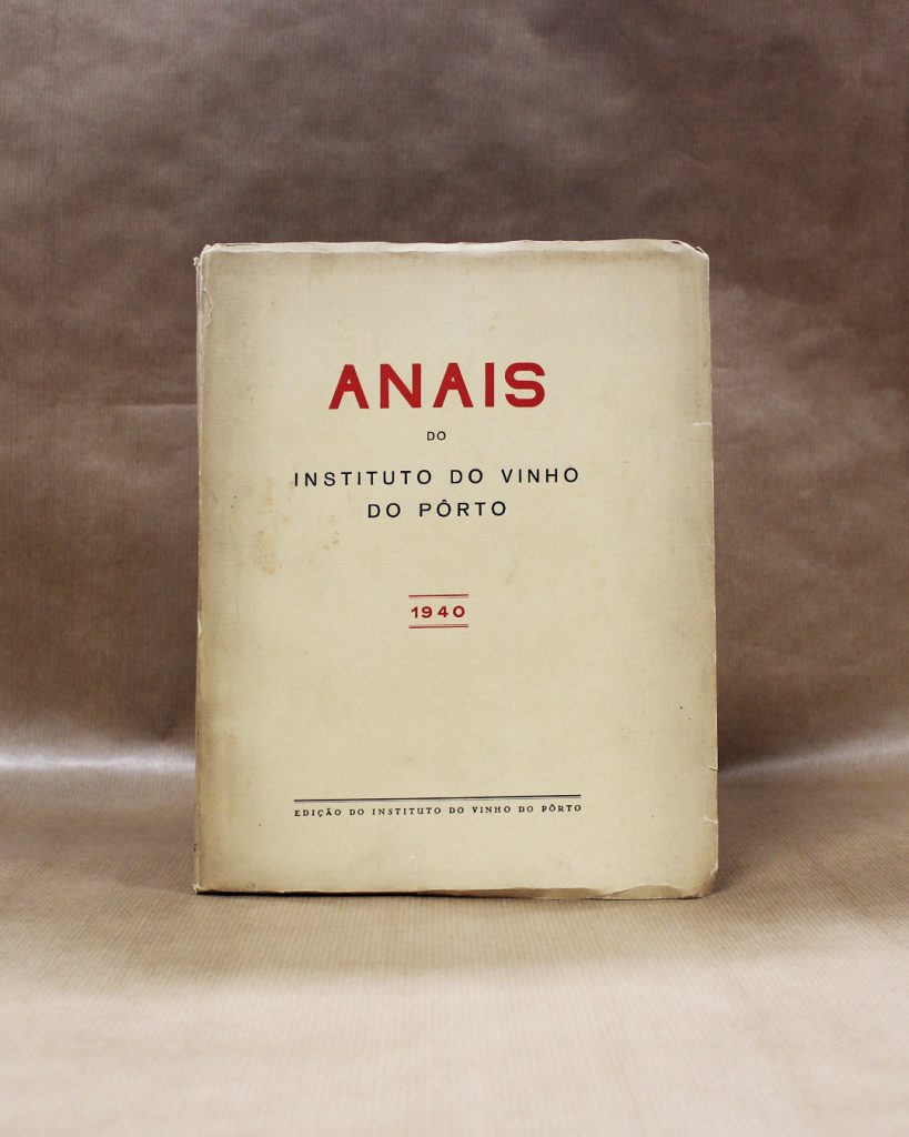 Anais do Instituto do Vinho do Pôrto - Nº 1 - 1940