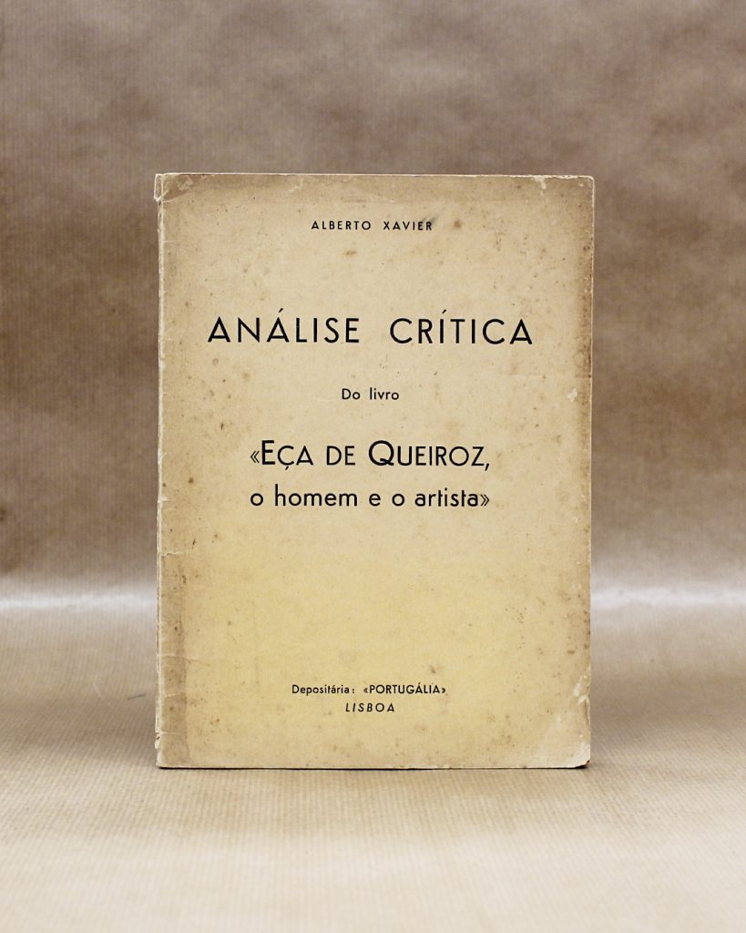 Análise Crítica do Livro "Eça de Queiroz, o homem e o artista"