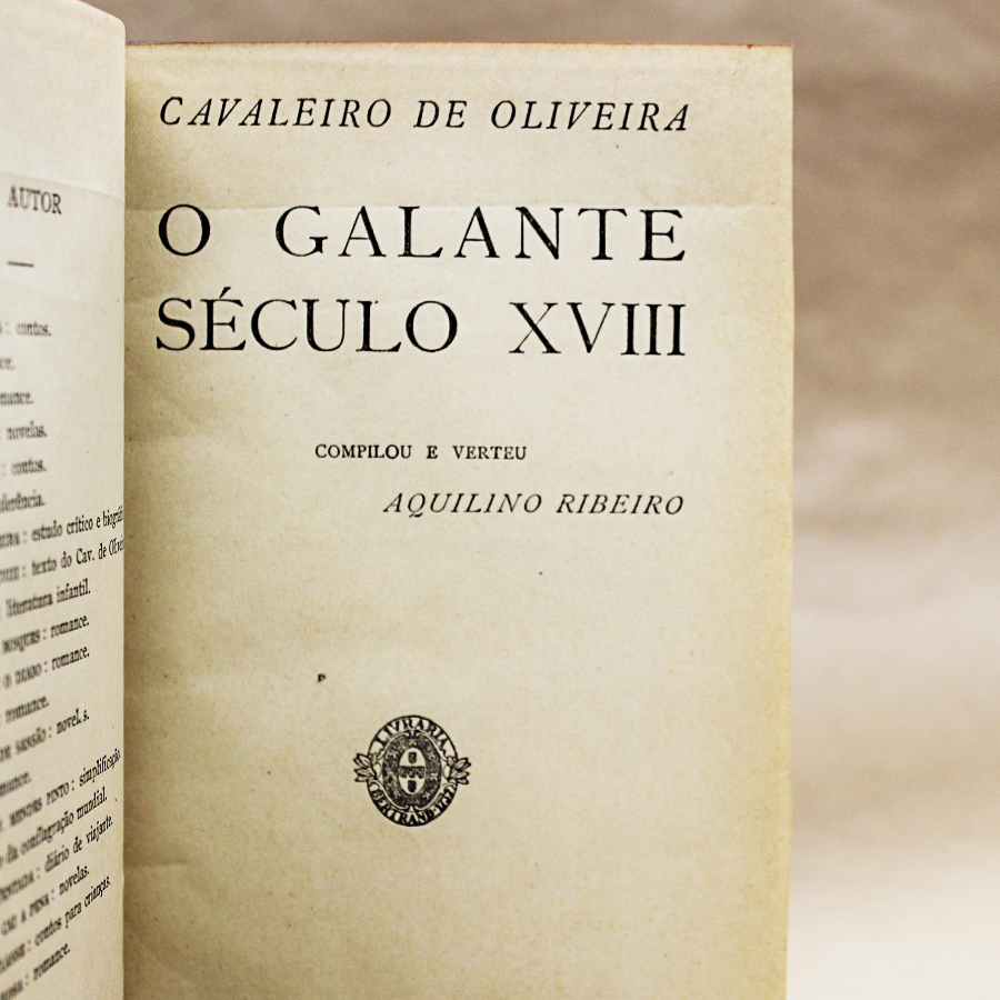 O Galante Século XVIII