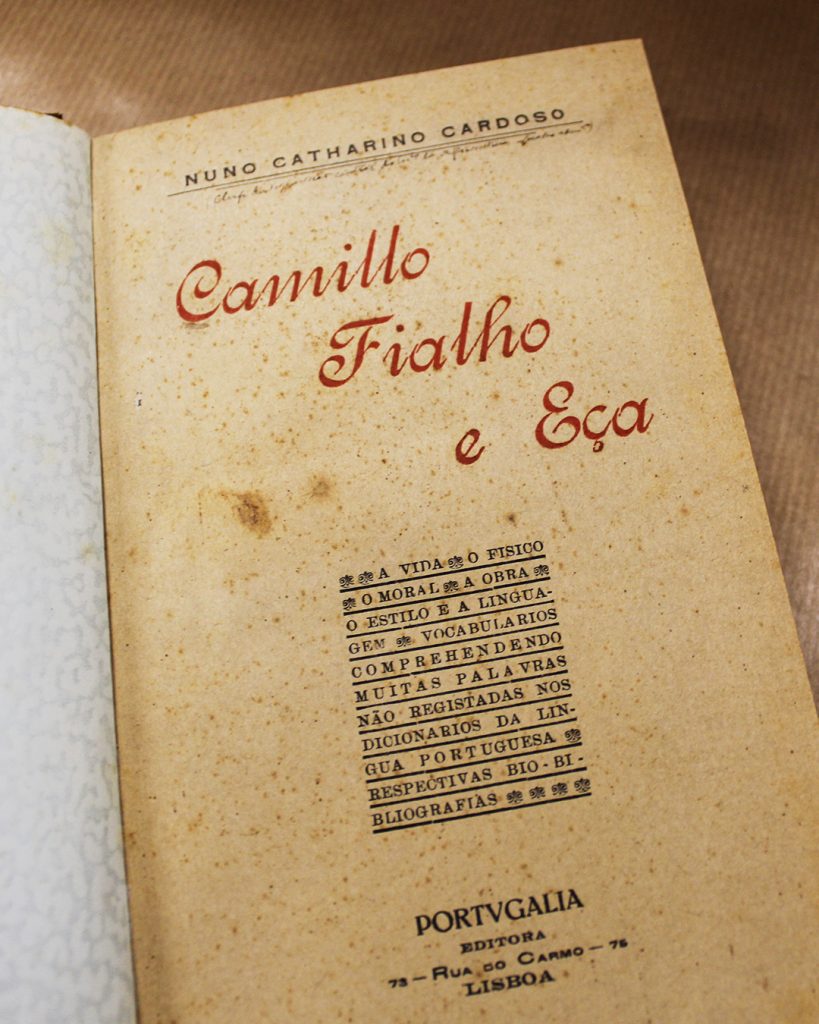 Camillo, Fialho e Eça