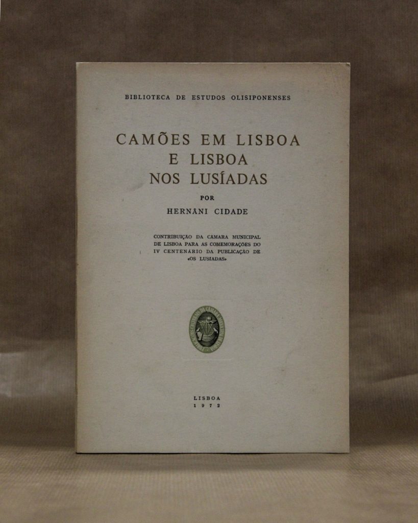 VENDIDO - Camões Em Lisboa E Lisboa Nos Lusíadas