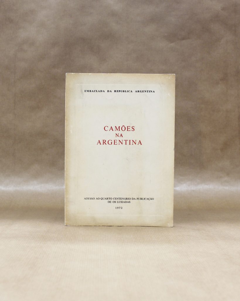 VENDIDO - Camões na Argentina (com um Soneto de Jorge Luis Borges)