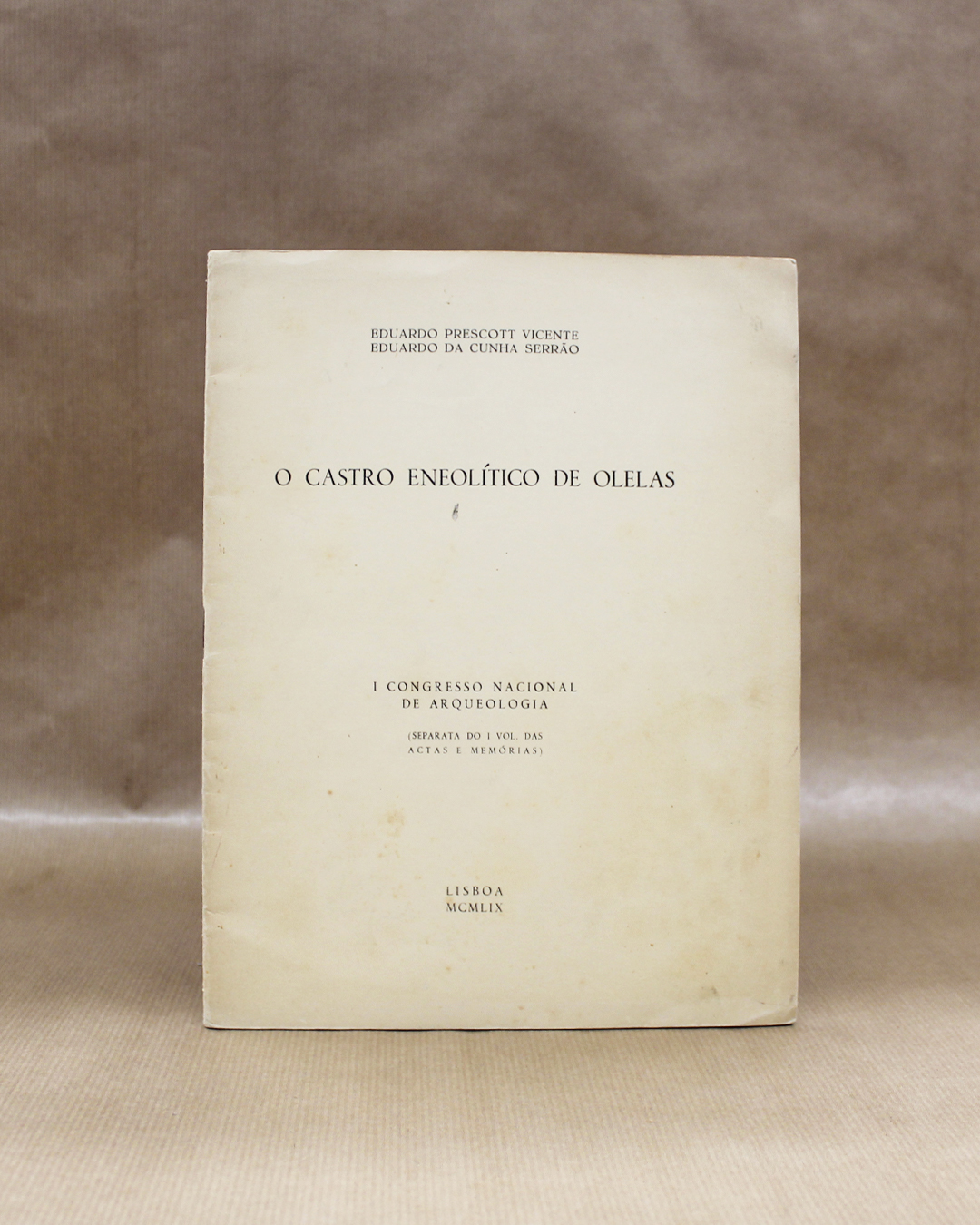 VENDIDO - O Castro Eneolítico de Olelas