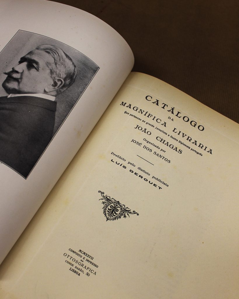 Catálogo da Livraria João Chagas