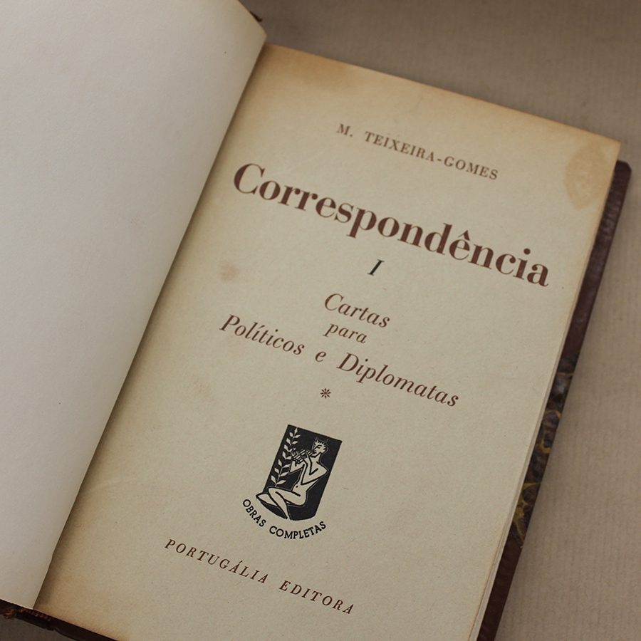 Correspondência - Cartas Para Políticos e Diplomatas - M. Teixeira Gomes - Vol. I e II - Image 3