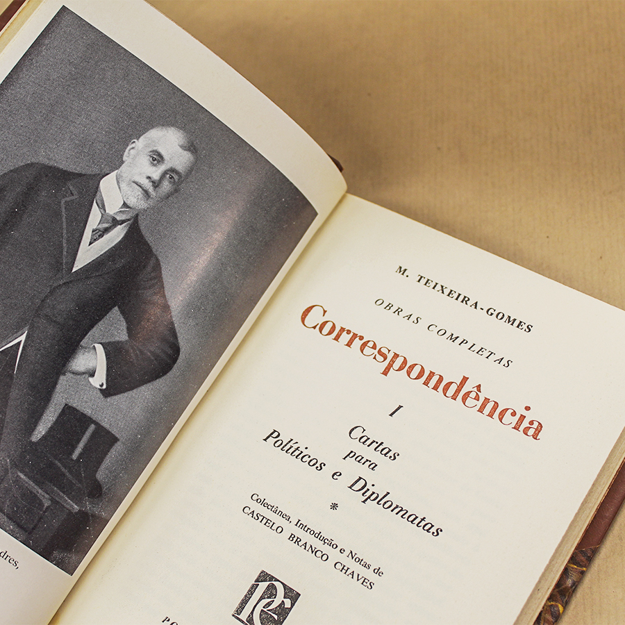 Correspondência - Cartas Para Políticos e Diplomatas - M. Teixeira Gomes - Vol. I e II - Image 2