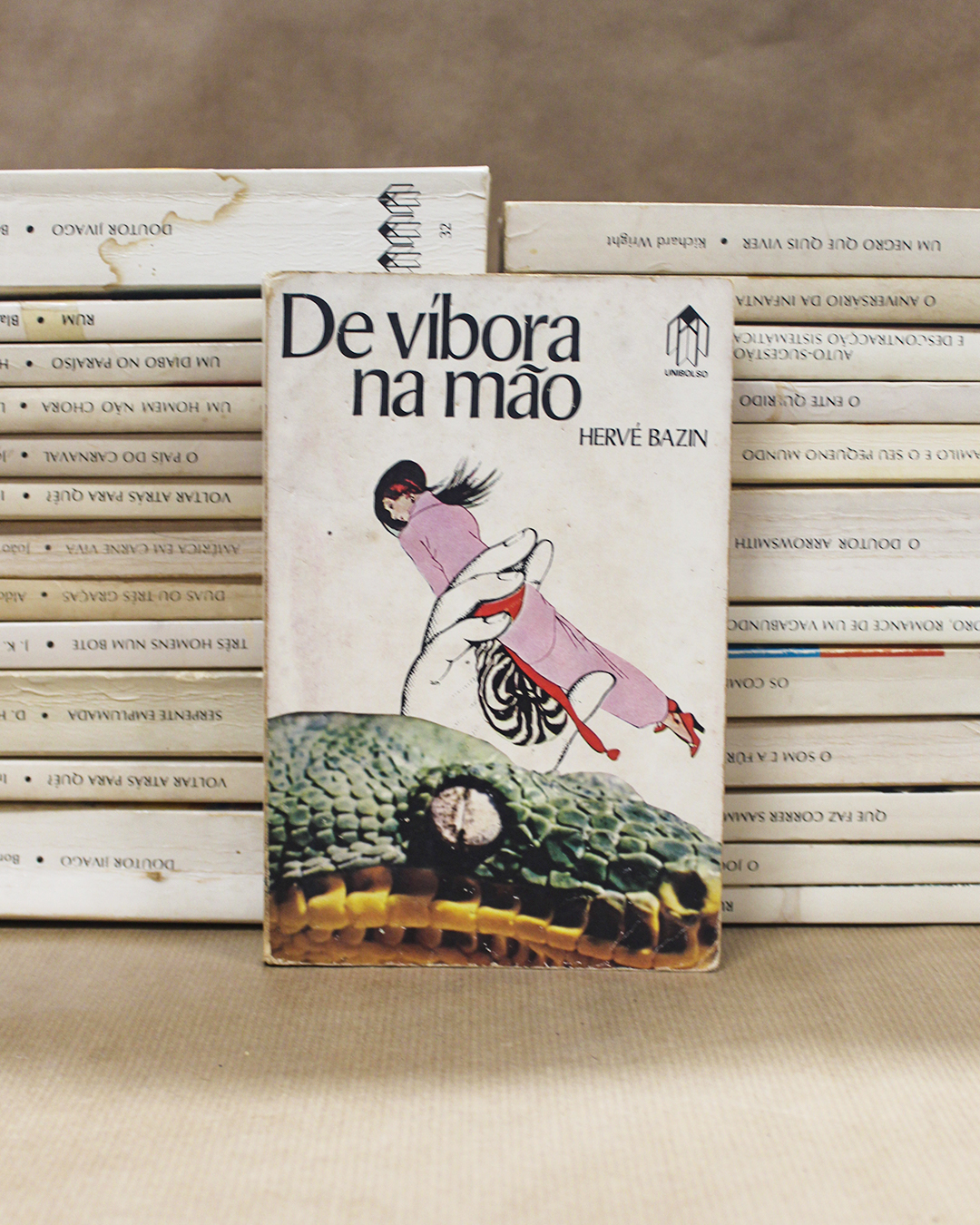 De víbora na mão