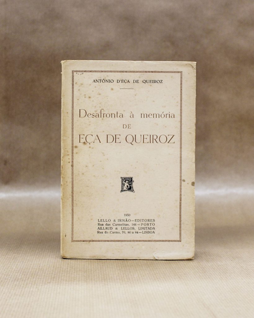 Desafronta à memória de Eça de Queiroz