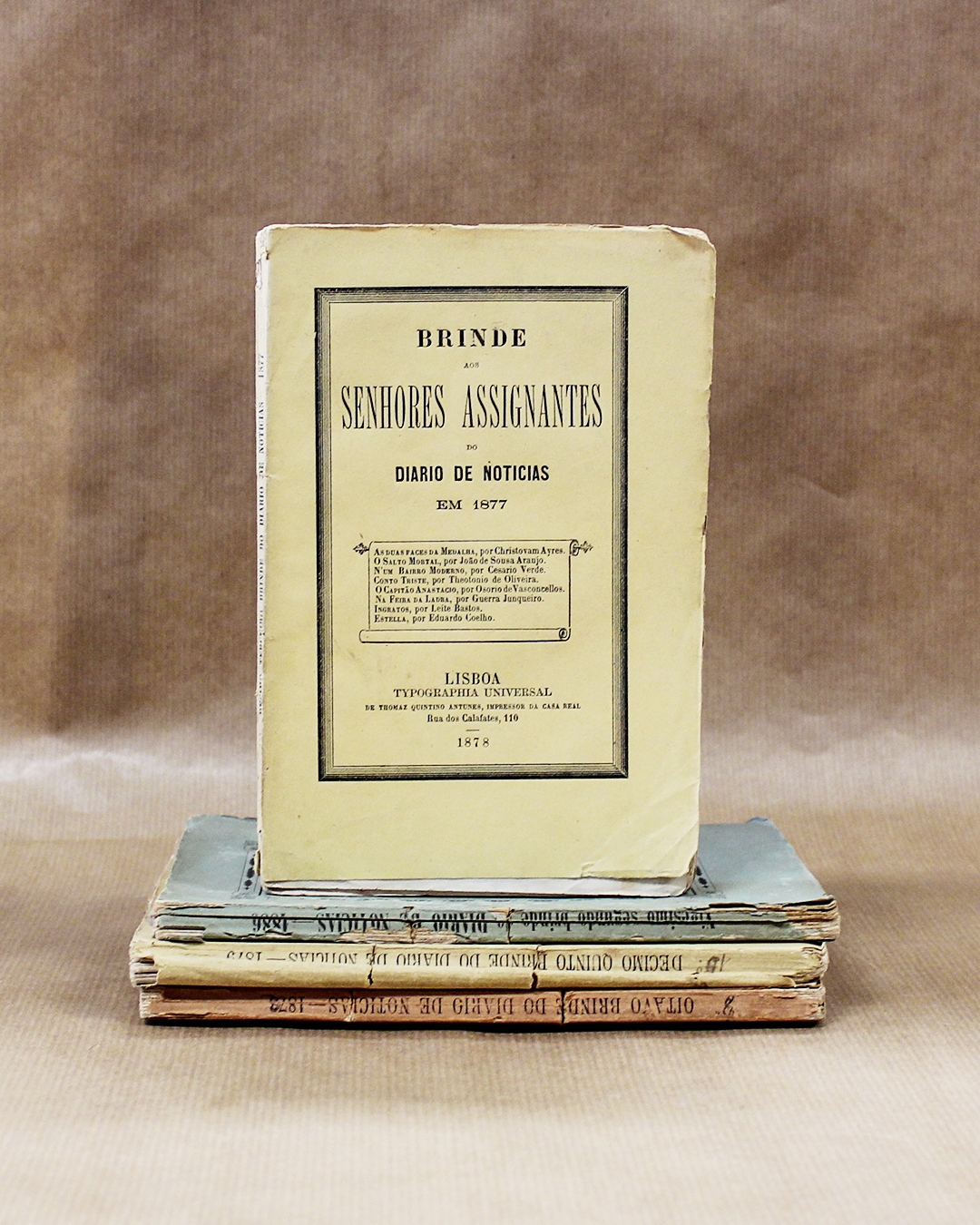 Brinde Aos Senhores Assinantes do Diário de Notícias - Em 1877
