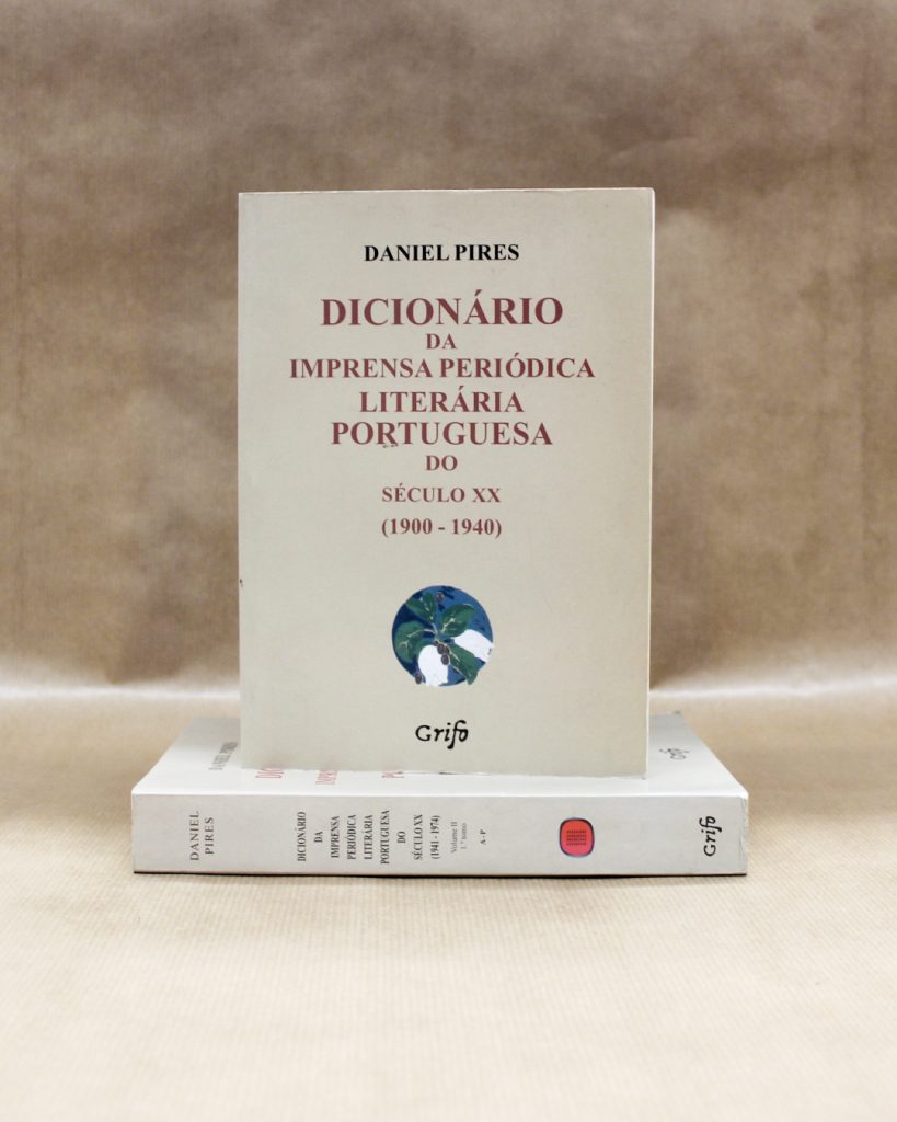 VENDIDO - Dicionário da Imprensa Periódica Literária Portuguesa do Século XX - 2 Vol.