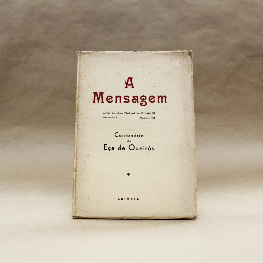 A Mensagem - Ano I - Nº I - Centenário de Eça de Queirós