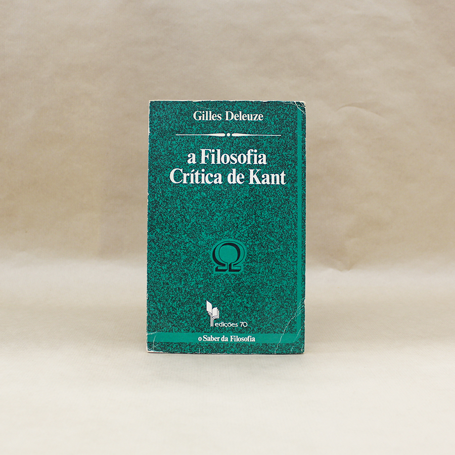 VENDIDO - A Filosofia Crítica de Kant