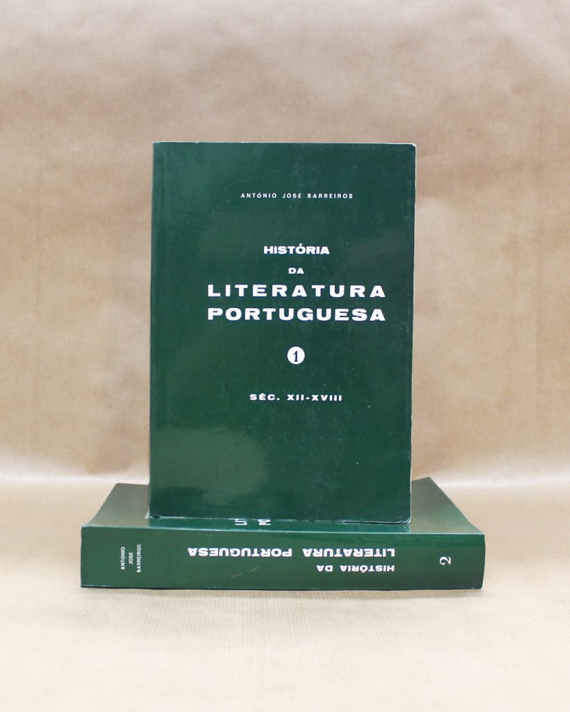 VENDIDO - História da Literatura Portuguesa - 2 Vol.
