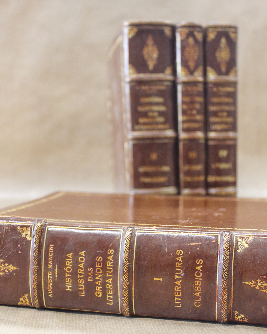 História Ilustrada das Grandes Literaturas - 4 Volumes