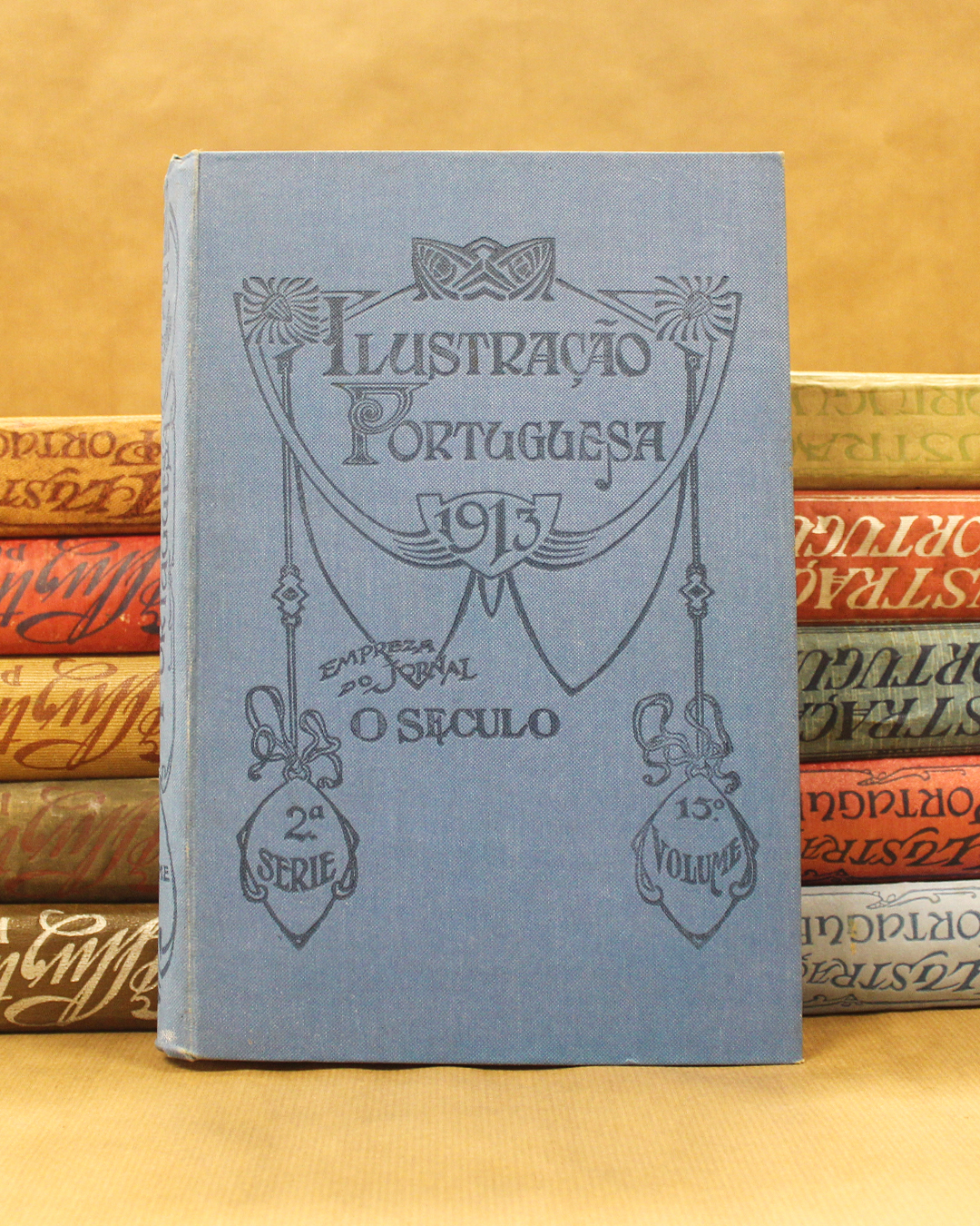VENDIDO - Illustração Portugueza - 1911 a 1915 (10 Volumes)