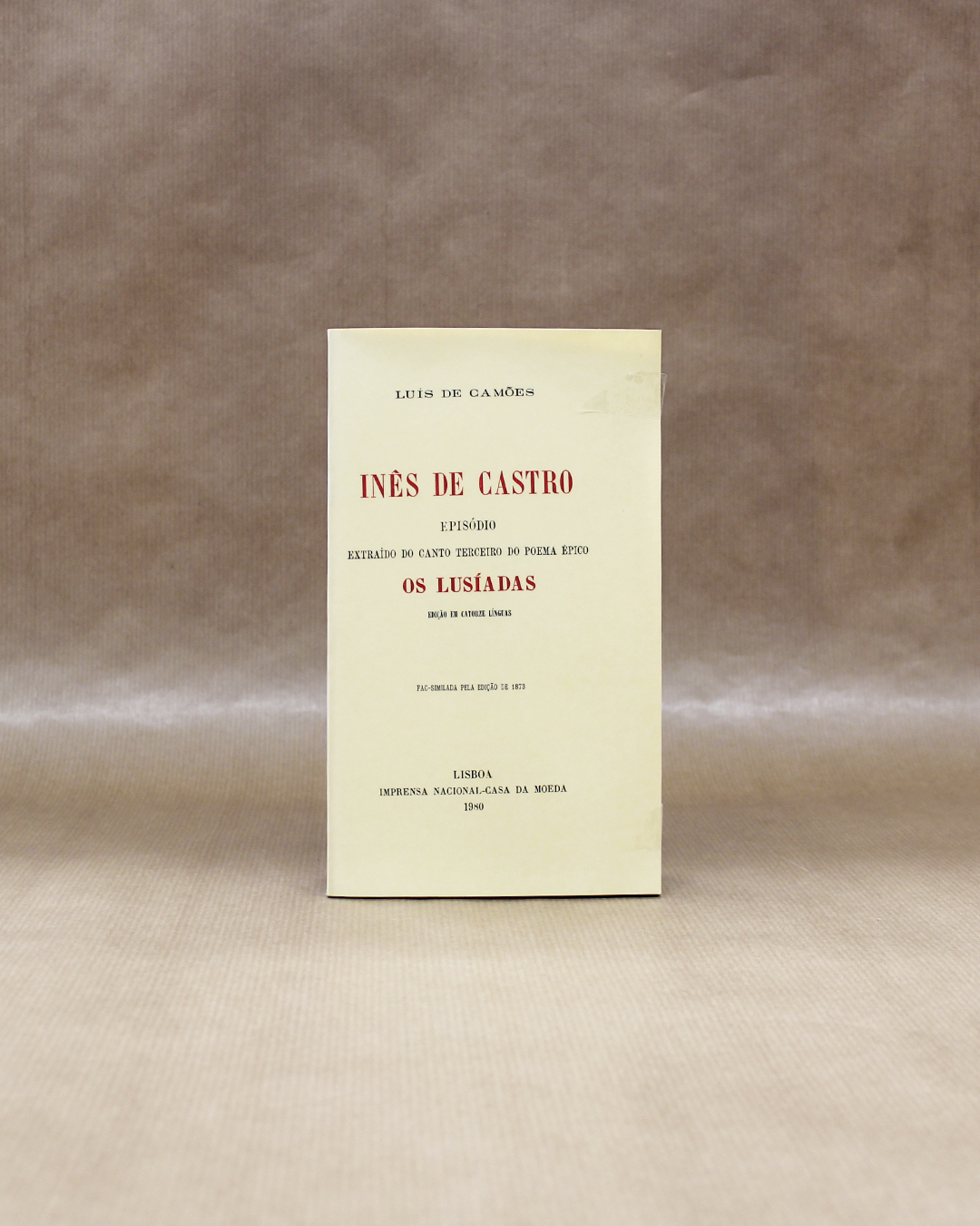 Inês de Castro - Episódio Extraído do Canto Terceiro do Poema Épico "Os Lusíadas"