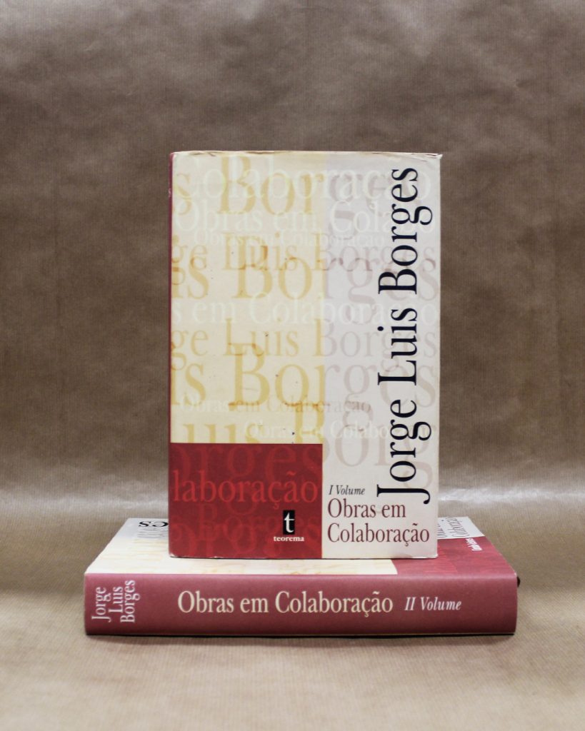 VENDIDO - Jorge Luis Borges - Obras em Colaboração (2 Vol.)