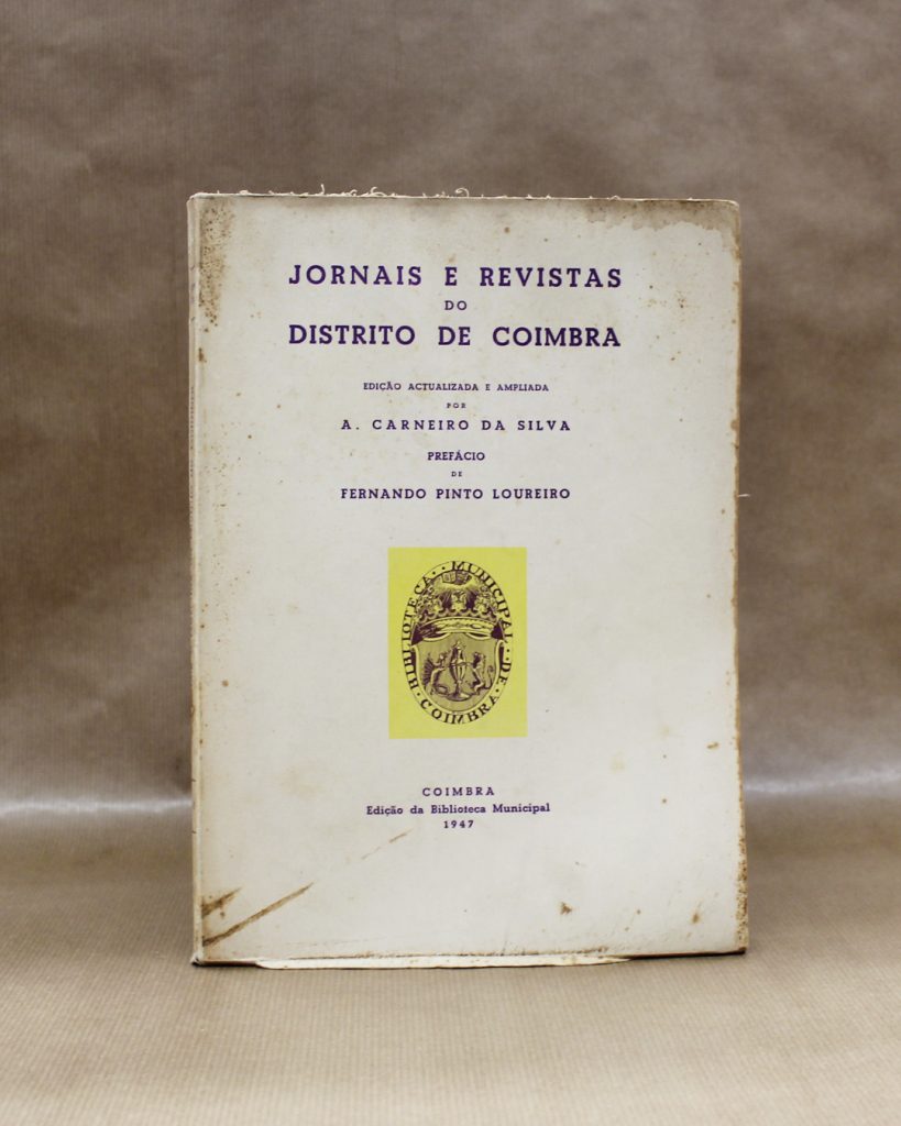 VENDIDO - Jornais e Revistas do Distrito de Coimbra
