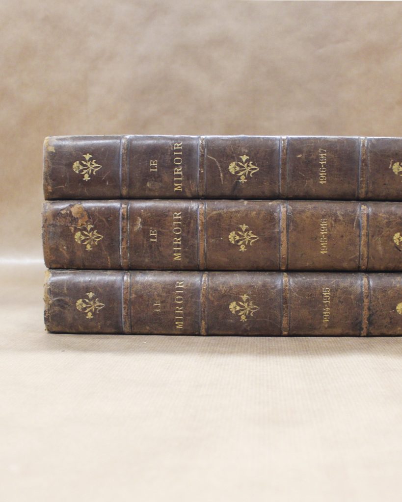 LE MIROIR - 3 Vol. (1914-1917)