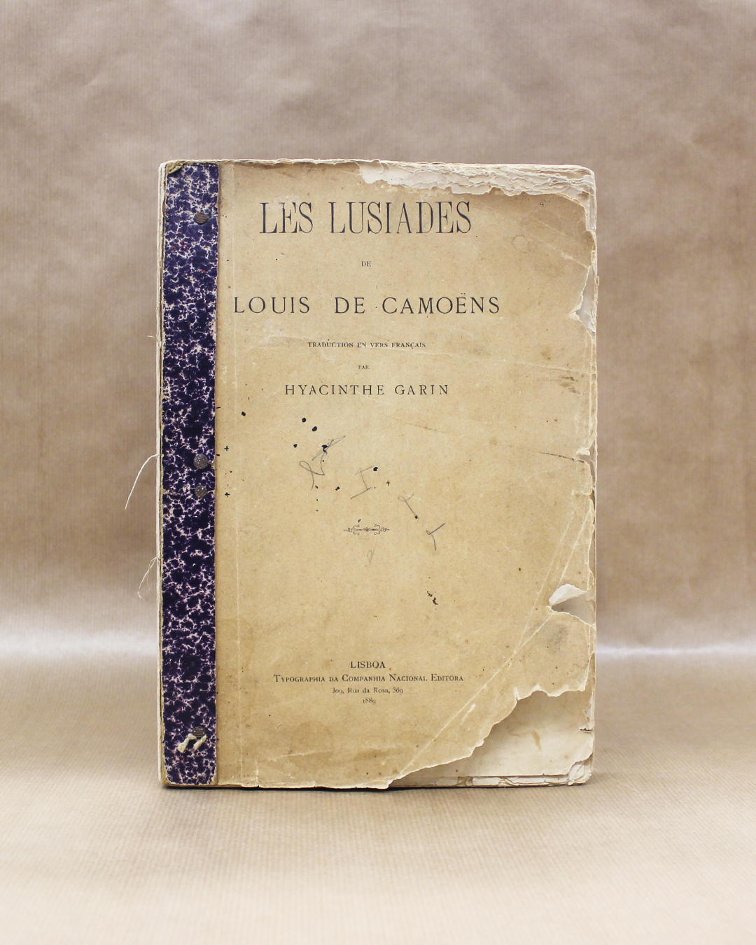 Les Lusiades de Louis de Camoens