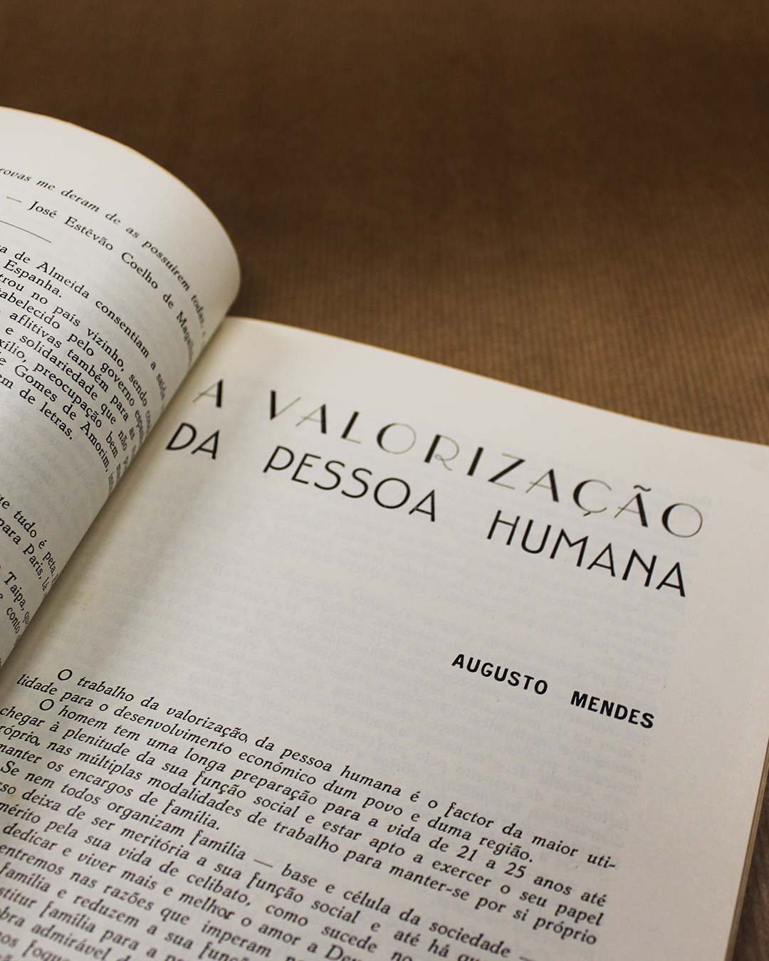 NOVA AUGUSTA - revista de cultura - Nº1 - DEZEMBRO - 1962 - Image 2