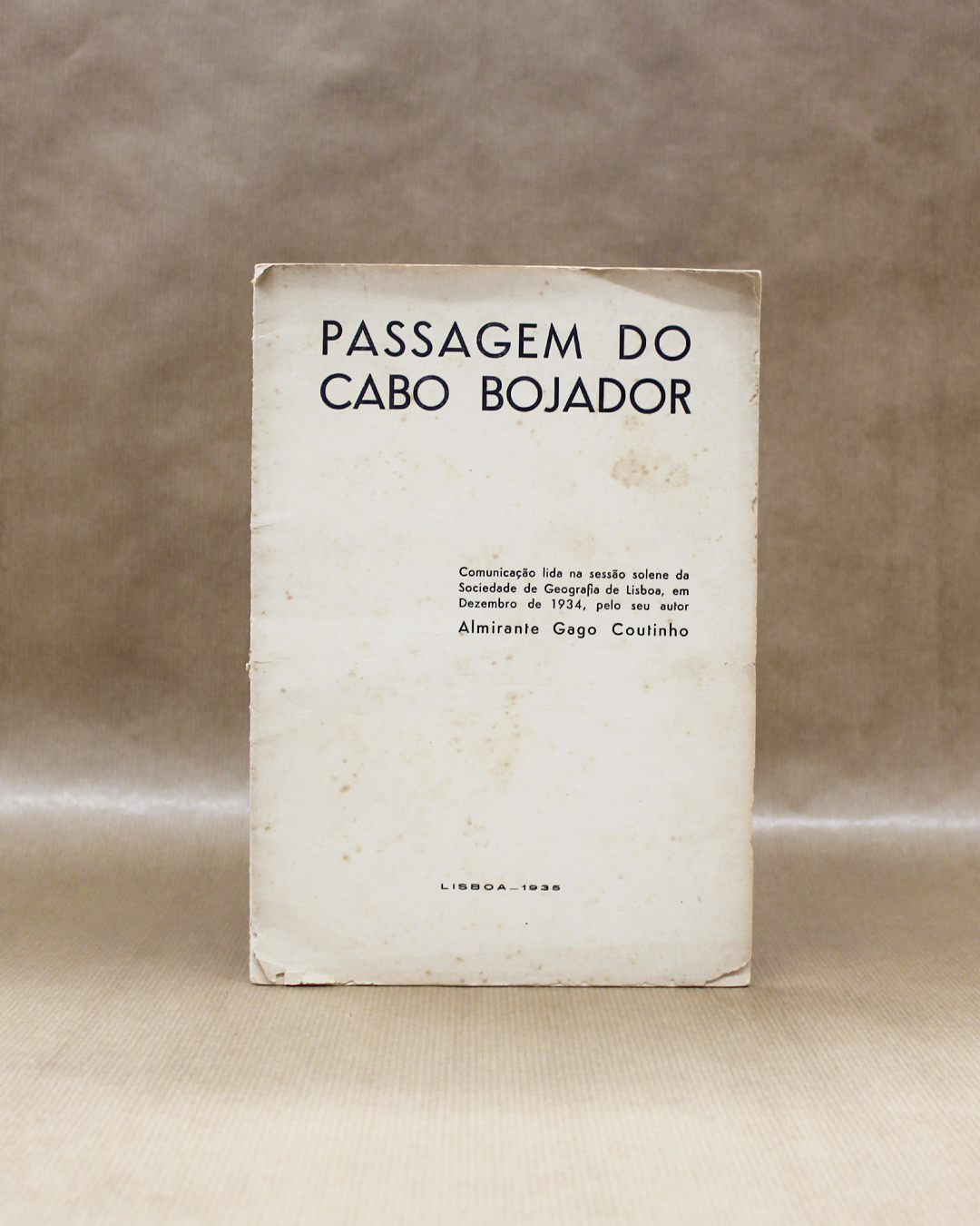 VENDIDO - Passagem do Cabo Bojador