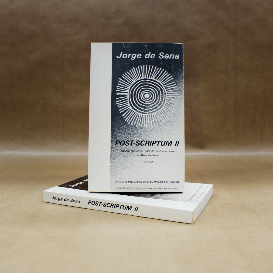 Jorge de Sena - Post-Scriptum II - 1º e 2º Volume