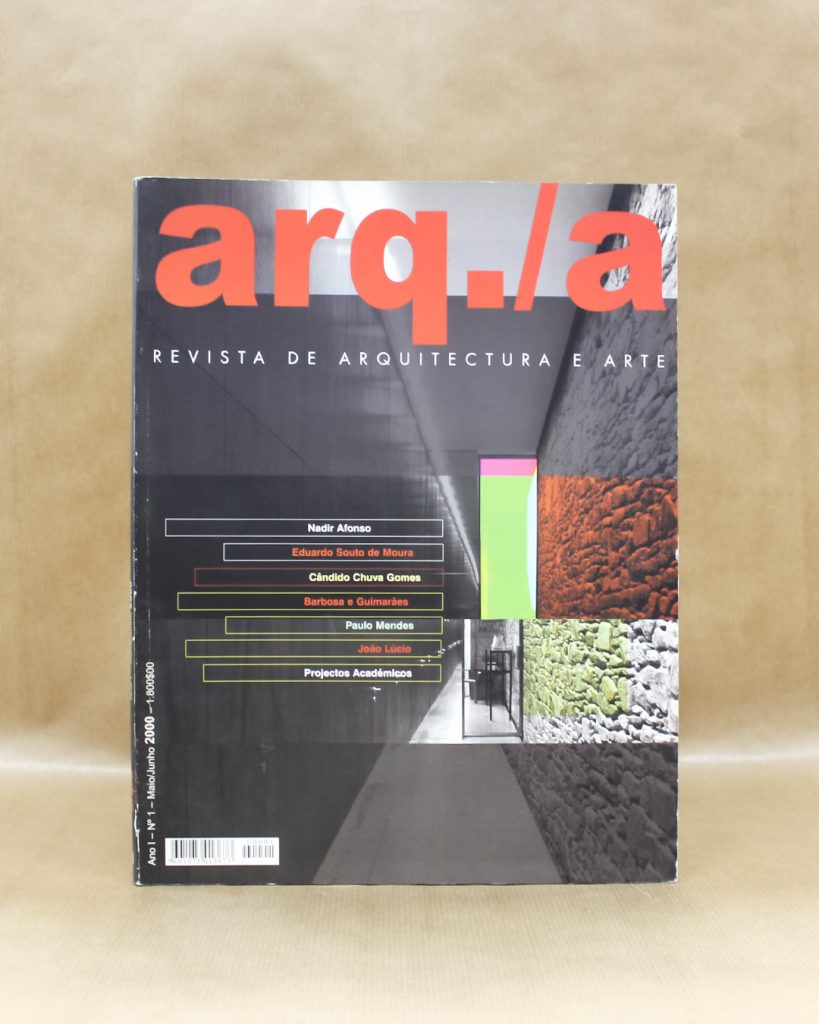 arq./a - Revista de Arquitectura e Arte - Ano I - Nº 1