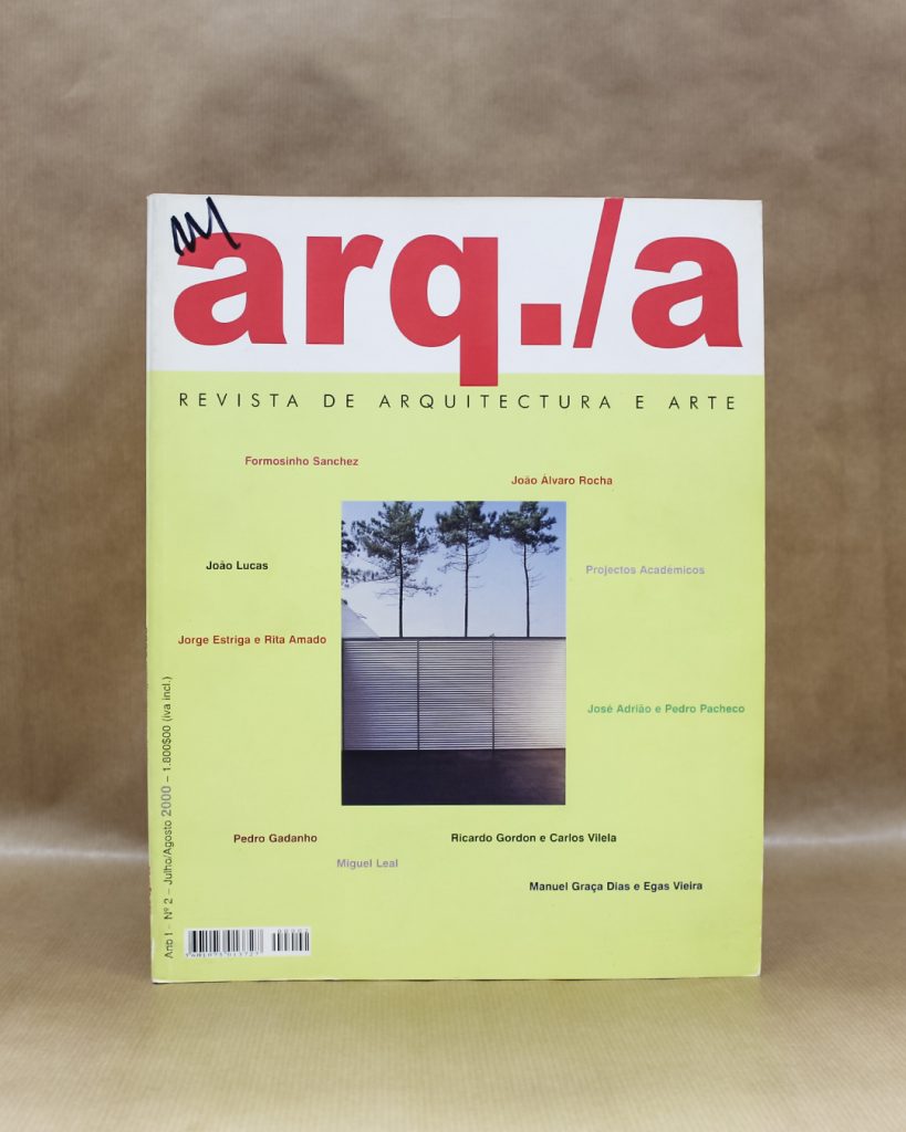 arq./a - Revista de Arquitectura e Arte - Ano I - Nº 2