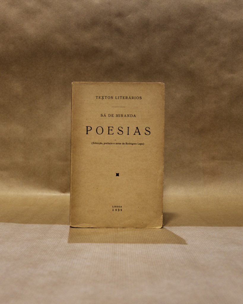 Sá de Miranda - Poesias