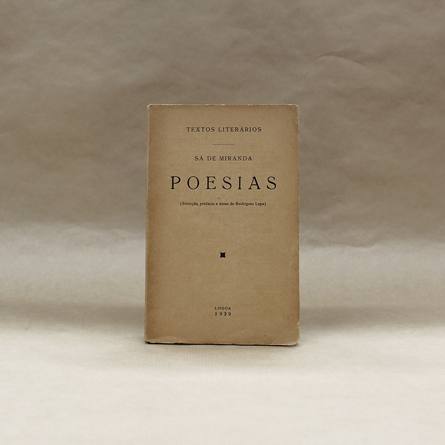 VENDIDO - Poesias - Sá de Miranda
