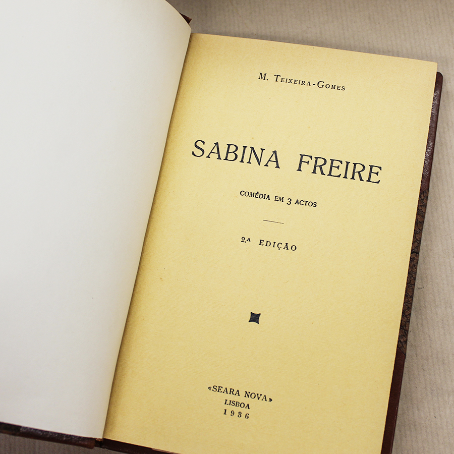 VENDIDO - Sabina Freire
