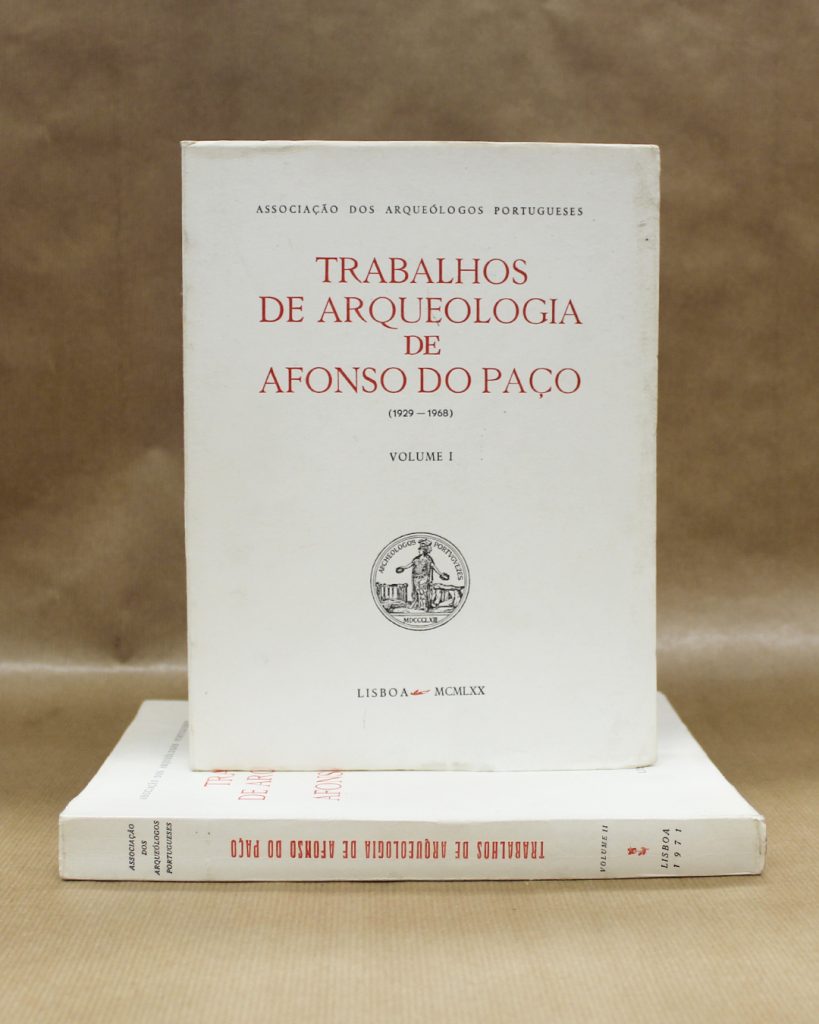VENDIDO - Trabalhos de Arqueologia de Afonso do Paço