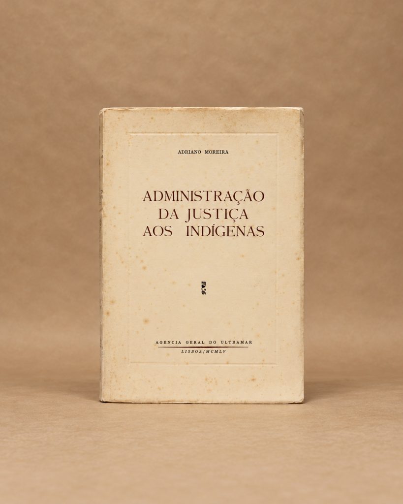 VENDIDO - Administração Da Justiça Aos Indígenas