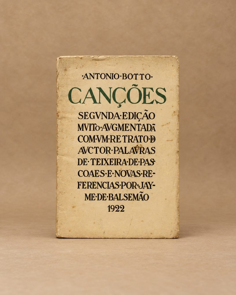 VENDIDO - António Botto - Canções